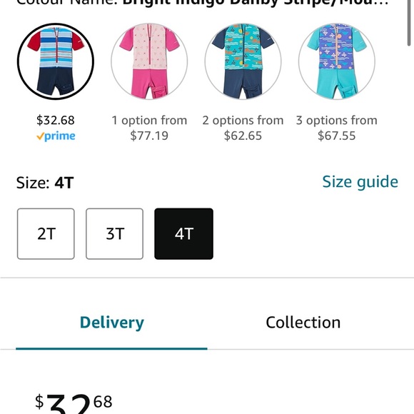 Columbia 4T Sunguard swimsuit Never been Worn - Picture 6 of 6